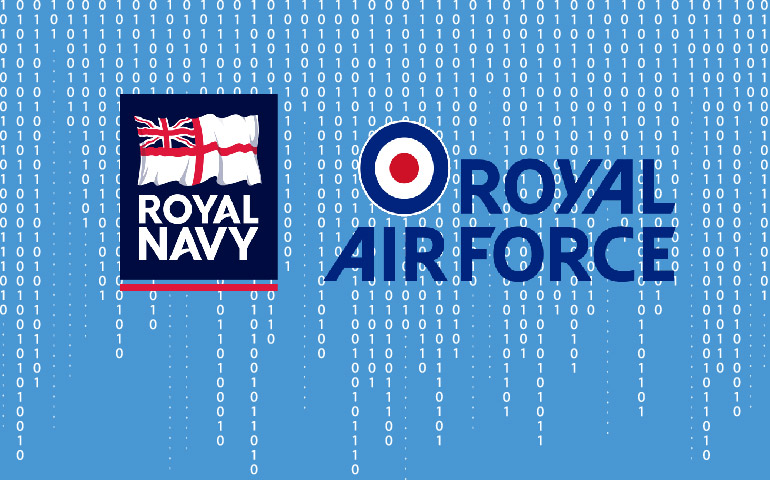 An image of RAF, News, Royal Air Force and Royal Navy select Pega's low-code software for digital transformation
