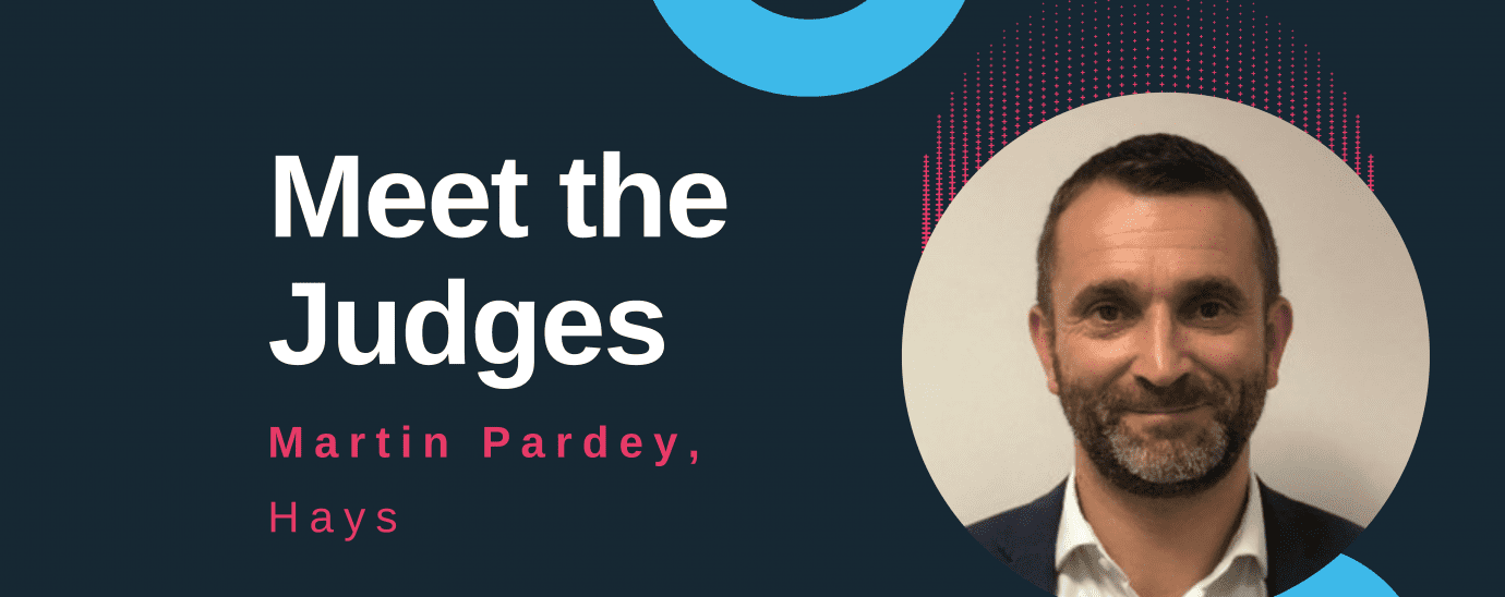 As we celebrate the success of Hays’ and Empact Ventures’ 2021 Super Connect for Good competition, we catch up with Martin Pardey, Director at  Hays Technology.